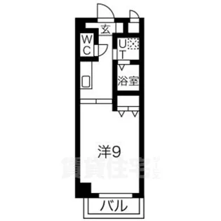 サザンクレスト堺【6階】の間取り
