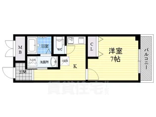 IF都島【6階】の間取り