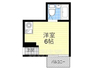 新橋ハイツ【4階】の間取り