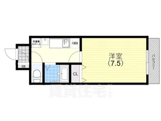 ラ・ヴィスタ板宿【2階】の間取り