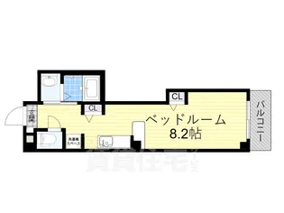 大阪府堺市堺区今池町2丁【マンション】の間取り