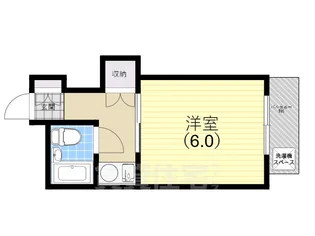 須磨浦ドミトリー【1階】の間取り
