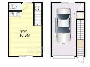 大阪府摂津市千里丘3丁目【アパート】の間取り