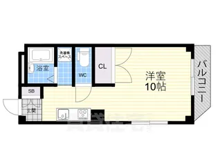 ハウスリーブス【4階】の間取り