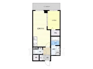 VITA荒本【4階】の間取り