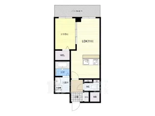 VITA荒本【4階】の間取り