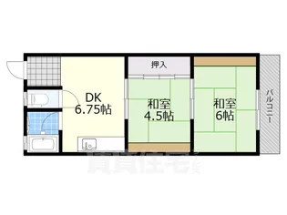 清山荘【2階】の間取り