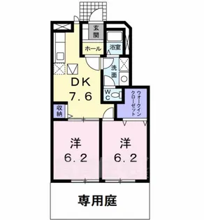 フォレストコートK3【1階】の間取り