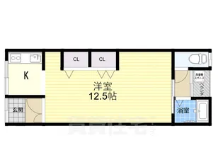 明野マンション【3階】の間取り