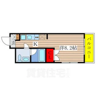グランデ六番町【4階】の間取り
