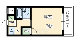 アドミラルマンション【2階】の間取り