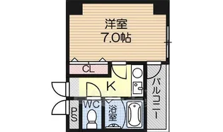 アップ・ロアー【1階】の間取り