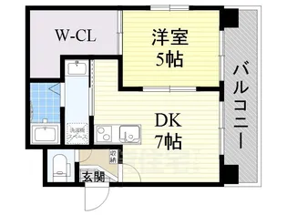 CITY SPIRE十三東【2階】の間取り