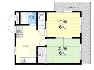 GARBO淡路【4階】の間取り