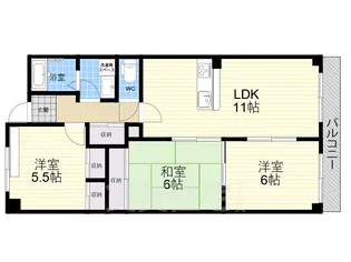 ヴェルドミールカミロク【4階】の間取り