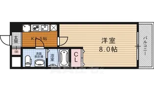 レヴィア七条【6階】の間取り
