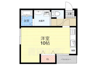PARK HOKULE'A【2階】の間取り