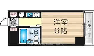 朝日プラザ梅田北デラ・リブジェ【204号室】の間取り