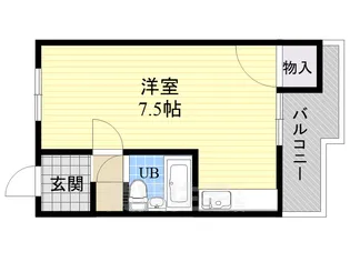 RIZEONE富田林レジデンス1【203号室】の間取り
