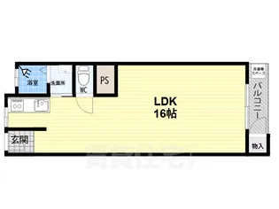 マンション大谷【10階】の間取り