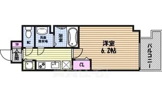 プレサンス丸の内城雅【9階】の間取り