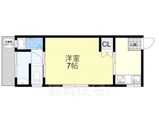 ハイツフォレスト【1階】の間取り