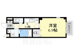 ヴィラジュフォン2【1階】の間取り