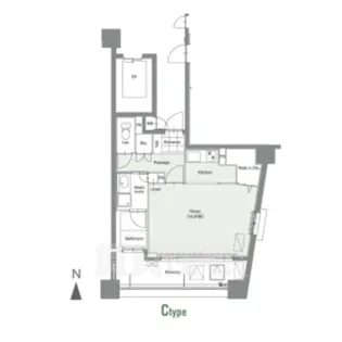 グラン・アベニュー鶴舞【3階】の間取り