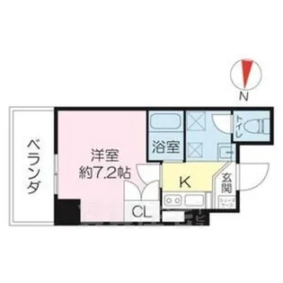 マインズ・コム四条大宮【7階】の間取り