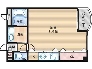 グランクレール・K【4階】の間取り