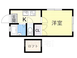 エルサンク【1階】の間取り