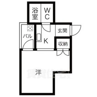 ミズホハイツ【2階】の間取り