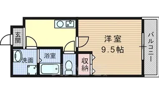 プティモンターニュ【2階】の間取り