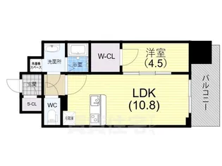 兵庫県神戸市中央区栄町通7丁目【マンション】の間取り