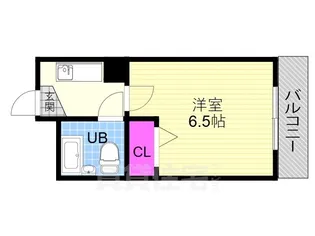新町ロイヤルハイツ【3階】の間取り