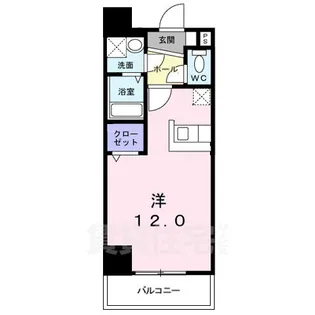 サニーサイドテラスK【4階】の間取り