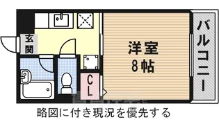 グランビア川名【3階】の間取り