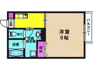 サンライト上桂【2階】の間取り
