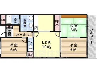 3LDKの間取り画像