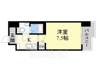 愛知県名古屋市昭和区鶴舞2丁目【マンション】の間取り