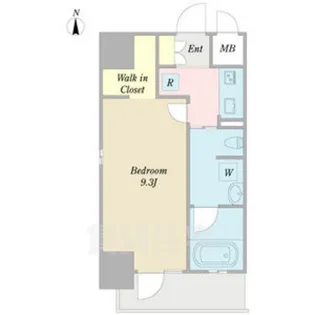 ル・ブルー鶴舞【11階】の間取り