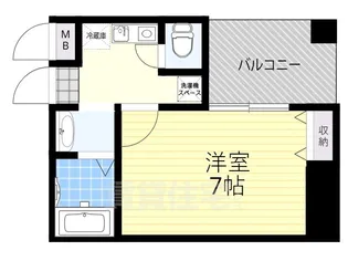 ドゥエリング成育【3階】の間取り