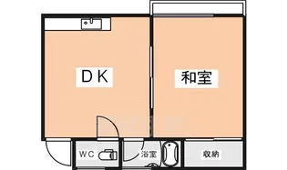 奈良県奈良市三碓1丁目【アパート】の間取り