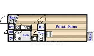 奈良県奈良市三碓6丁目【アパート】の間取り