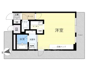 ライオンズマンション新大阪第5【12階】の間取り