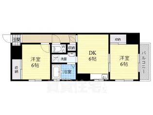 レジデンスmimiy【1階】の間取り