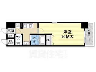 フロリッシュ・ヨシノ【3階】の間取り