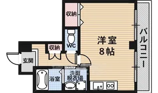 ネオコーポ住吉【3階】の間取り