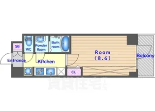 DCガーデン京都西【5階】の間取り