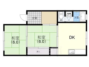 タツミコーポ【305号室】の間取り